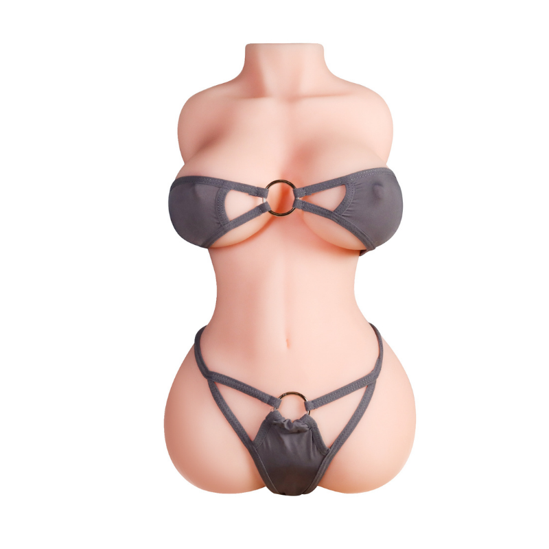 Eve: 14.3lb Sohimi TPR Torso Sex Doll  Half Body Two Tunnel Sex Doll