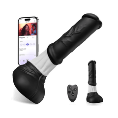 HORSE 4 in 1 Lifelike App Control Thrusting and Vibrating Huge Dildo