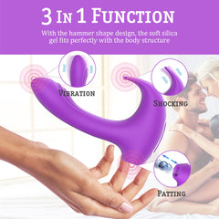 Harmmer Design Sex Toy 12 Suction & Vibration Stimulator for Women