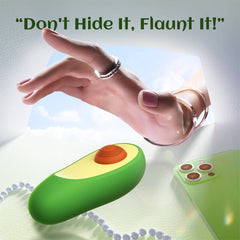 AVOCADO| 2 in 1 Tapping and Vibration Clitoris Stimulator