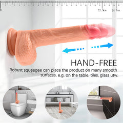 4 in 1 Vibrating Hand-free Super Realistic  Dildo