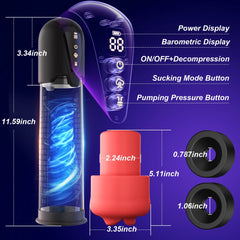 DEMON| Automastic Penis Extender Male Masturbator Mouth Sex Toy - Sohimi