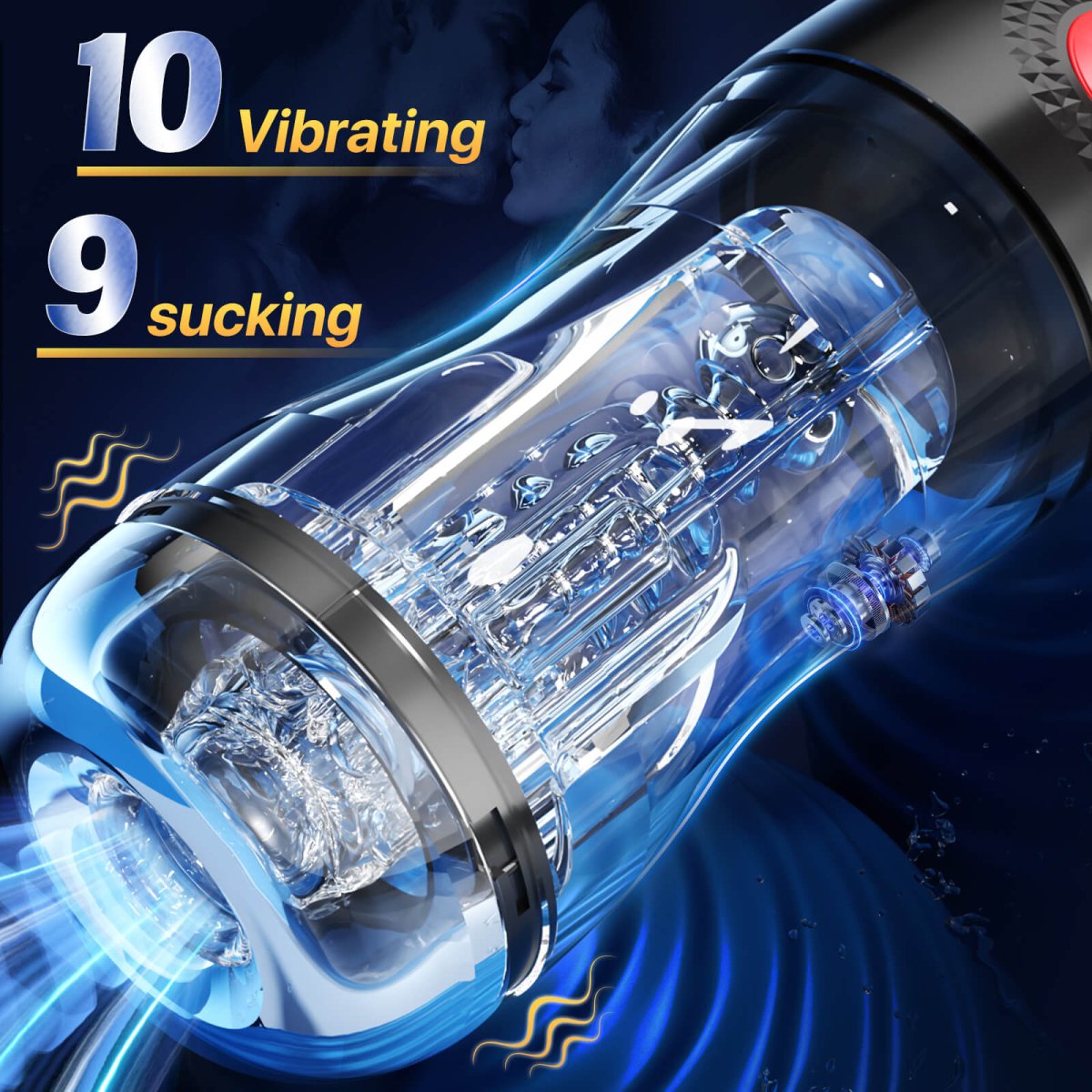 ELROY| Upgraded Suction and Vibration App Control Male Masturbator - Sohimi