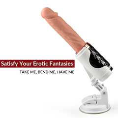 9.13in 360° Rotation & Thrusting Realistic Dildo Machine