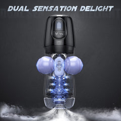 MarsLion - 2| Suction and Vibrating Men Male Stimulator Toy - Sohimi