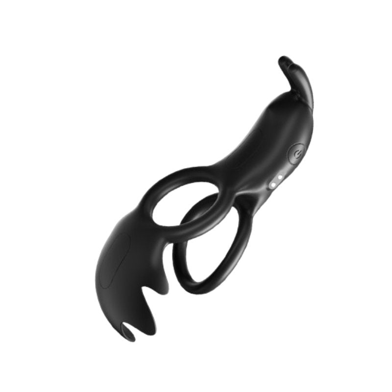 RABBITEARS 3 in 1 Multi Stimulation Cock Ring with Rabbit Ear - Sohimi