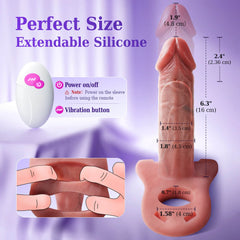 UricaGuard 2| App Control Strap - on Vibration Cock Ring Hollow Dildo - Sohimi